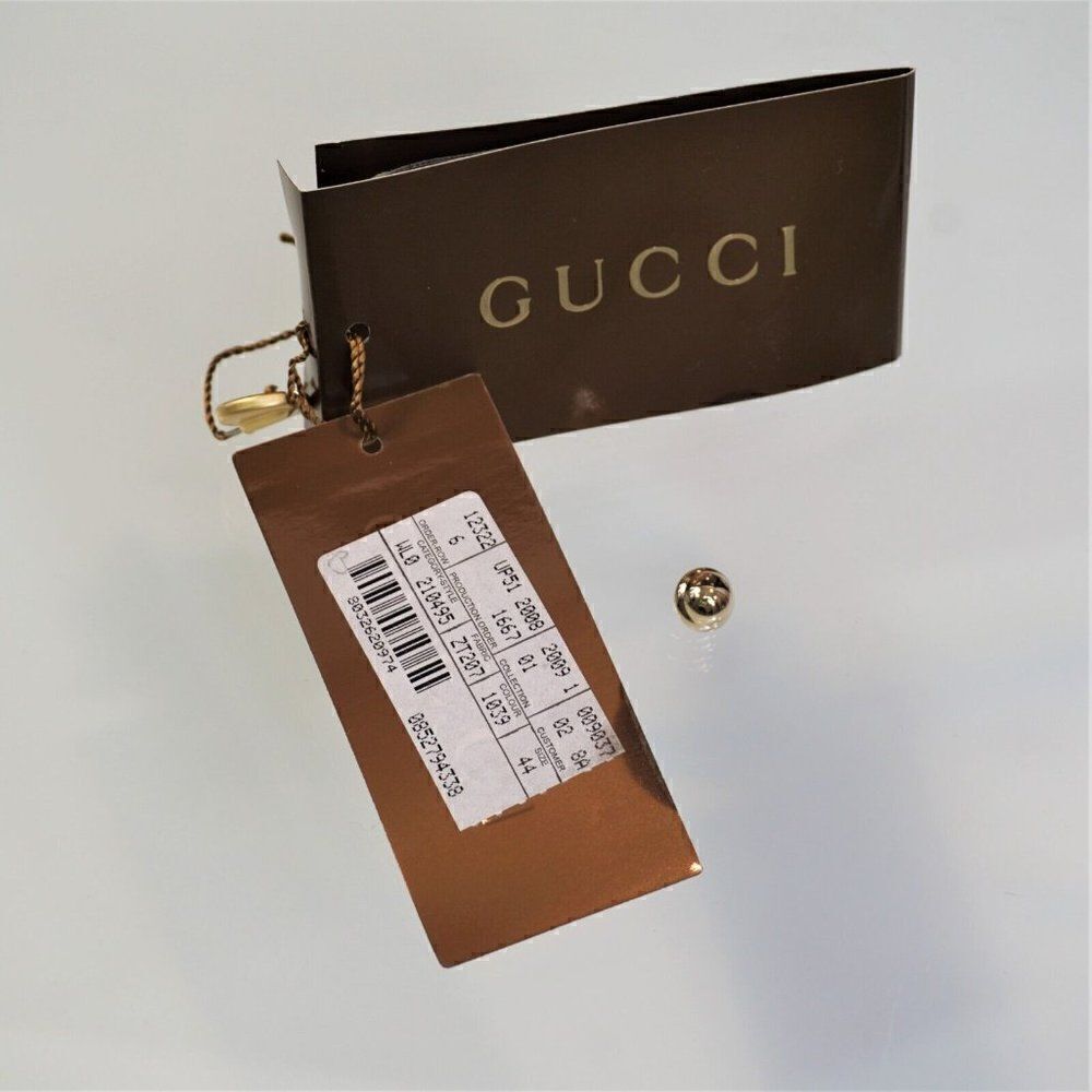 Gucci Replacement Button Gold Color Small Metal Shank Button - Picture 3 of 9